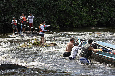 Confira as muitas aventuras vividas pelas equipes das expedições feitas pelo WWF-Brasil
© Zig Koch rel=