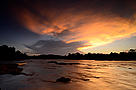 Pôr-do-sol o rio Oiapoque, no Parque Nacional Montanhas do Tumucumaque.
© WWF-Brasil/Luciano Candisani
© WWF-Brasil/Luciano Candisani