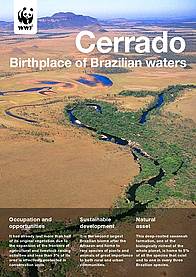 Cerrado Factsheet cover / &copy;: WWF-Brasil