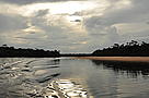 Pôr do sol no rio Jauaperi / &copy;: WWF-Brasil / Ligia Paes de Barros