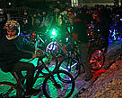 Bicicletas na Hora do Planeta 2011 em Moscou.