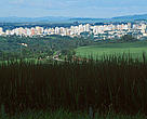 Vista de Campo Grande, capital do estado do Mato Grosso do Sul.